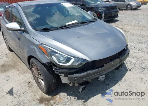 2015 Hyundai Elantra Se z USA, uszkodzony, nr VIN KMHDH4AE0FU383463